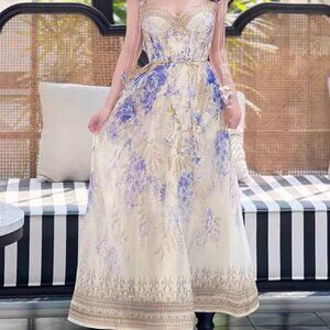 Zimmermann Picnic Floral Dress  SIZE 0